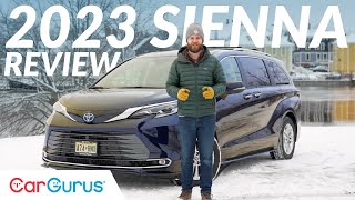 2023 Toyota Sienna Review [upl. by Ewolram618]