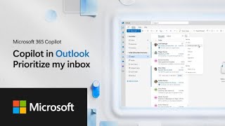 Microsoft 365 Copilot in Outlook  Prioritize my inbox [upl. by Ariamo109]