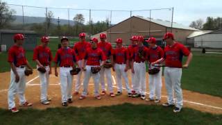 Selinsgrove JV baseball quotDingerquot video [upl. by Flita492]