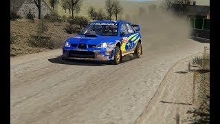 WRC Subaru Impreza S12 Gravel Rally at Carvalho de Rei [upl. by Hsevahb829]