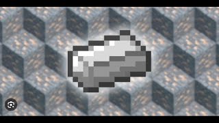 How to make a IRON INGOT in MINECRAFT [upl. by Nivlad]