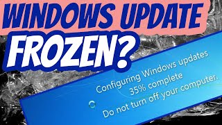 Windows 7 updates freeze at 35 1 50 or 98  how to fix [upl. by Chon]