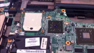 HP Dv6000 Main Board Solder Reflow GPU Problems fix Oven Method [upl. by Lavud768]