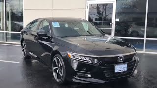 2020 Accord 20T Sport Crystal Black PearlBlack [upl. by Allis253]