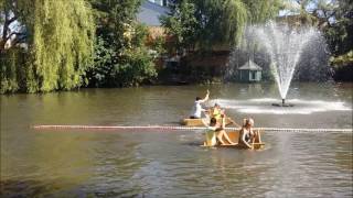 Sautrogrennen beim Fischerfest Grafenwöhr [upl. by Nwahser]