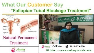 Fallopian Tube Blockage Treatment in Ayurveda  Customer Review [upl. by Sprague]