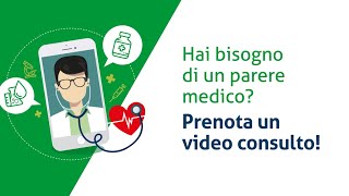 Linnovativo servizio di video consulto medico di UniSalute [upl. by Ainomar]