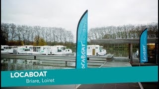 Service de location de bateaux sans permis  Base de Briare dans le Loiret  Locaboat [upl. by Samson]