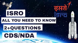 All you need to know about ISRO II Confirmed 2 Questions in CDSNDA II Dont Miss out [upl. by Enilegna]