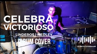 Celebra Victoroso  Linderos Medley Centro Vida  Drum Cover Usa audífonos [upl. by Yornek]