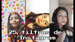 25 filtros de Instagram que necesitas en tu vida 3 extras  Briggitte xde [upl. by Ahsitruc130]