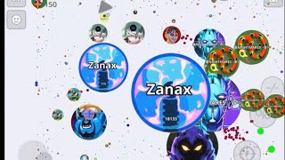 DESTROYING CLA🔥 AGARIO MOBILE [upl. by Akinit396]