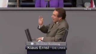 Klaus Ernst DIE LINKE Sie verbreiten soziale Kälte [upl. by Arteid422]