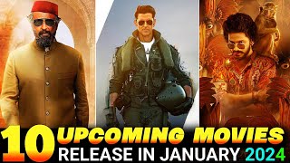 10 Upcoming Movies Release In January 2024 Upcoming Movies 2024 fighter [upl. by Savvas]