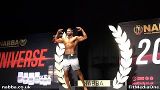 Zain Ghani UK NABBA Universe 2023 [upl. by Neleag]