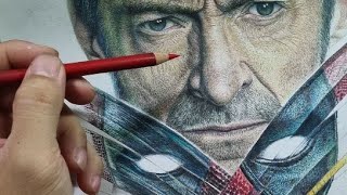 HYPER Colored Pencil Realistic Drawing Tutorial in RealTime Polychromos [upl. by Anerhs]