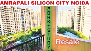 2 BhkStudy Size 1180 SqFt  Amrapali silicon city sector 76 Noida  Brand new flat  Price 105 Cr [upl. by Dosh]