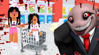 ME amp MY DAUGHTER MUST ESCAPE FROM MR YUMMY SCARY SUPERMARKET OR ELSE … 🛒🩸 [upl. by Ynabe]