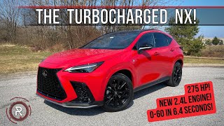 The 2022 Lexus NX 350 FSport Is A Solidly MidPack Turbocharged Luxury SUV [upl. by Mar]