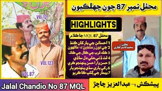 Jhalkyoon جھلڪيون Jalal Chandio Nol 87 All Songs جون جھلڪيون۸۷جلال چانڊيو نمبر [upl. by Lipcombe203]