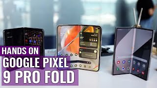 Google Pixel 9 Pro Fold HANDS ON This is so Cool [upl. by Liemaj519]