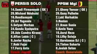 Persis Solo Vs PPSM Magelang 42 SambernyawaCom [upl. by Nurav388]