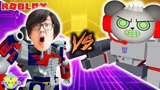 Transformers Battle on Roblox Robo Combo vs Ryans Daddy  Transformers Crossfire [upl. by Llemmart722]