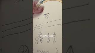 How to Loop Stitch Hand embroidery for beginners Loop Stitch Tutorial [upl. by Lynelle]