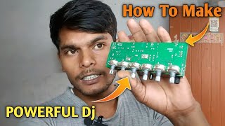 how to make powerful DJ system  घर पर डीजे बनाएं पैसे बचे😱 [upl. by Eimarrej154]