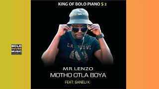 Mr Lenzo  Motho Otla Boya Feat Saneli K Official Audio [upl. by Laroy646]