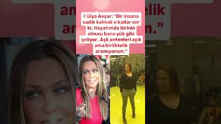 HÜLYA AVŞAR BİRİNE SADIK KALMAK OKADAR ZOR Kİ HAYATIMDA BİRİNİN OLMASI BANA YÜK GİBİ GELİYOR AŞK [upl. by Laeahcim398]