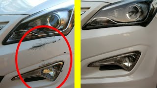 how to remove deep scratch from car [upl. by Icam]