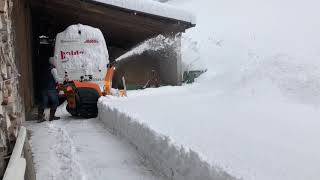 Eliet Schneefräse im Härtetest [upl. by Baudin]