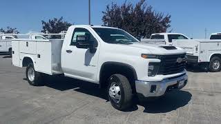 2024 Silverado 3500 Dually Gas Knapheide Service Bed [upl. by Terrag133]