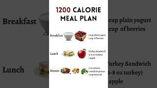 1200Calorie Weight Loss Diet Plan for Beginners [upl. by Aneeh22]