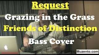 Grazing in the Grass  Friends of Distinction  Bass Cover  Request [upl. by Kamp]