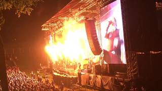 Amon Amarth  Death in fire  live at Metaldays2017 [upl. by Pardner]