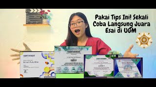 TIPS MENULIS ESAI UNTUK LOMBA [upl. by Eylrahc]