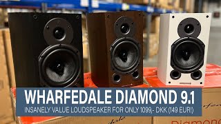 Wharfedale Diamond 91  Incredible loudspeaker for 149 eur [upl. by Greenstein]