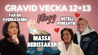 GRAVID VECKA 12  13 vlogg [upl. by Nahgaem]