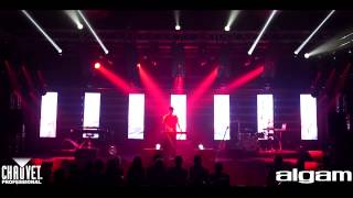 CHAUVET Professional Light Show at Algam Salon [upl. by Auqinimod]