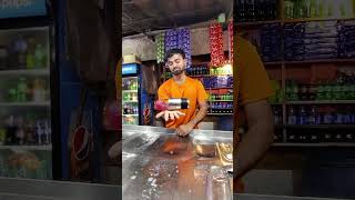 strawberry 🍓 kulki sharbat streetfood badamkulfi food badamikulfi indianstreetfood streetfoodr [upl. by Godred]