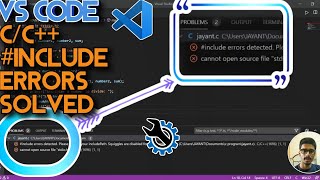 Include Path Error in VS Code  100 Fixed [upl. by Boorer]