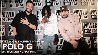 Polo G Talks Lil Wayne Outshining Him On quotGANG GANGquot  Nicki Minaj amp Roddy Ricch Album Features [upl. by Oikim]