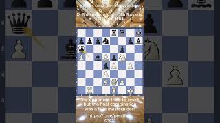 Brilliant Chess Combination in the Slow Italian Masterful Attack with Opposite Castling [upl. by Nayt86]