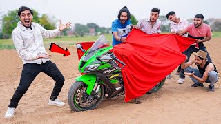 Gifting SuperBike to My Team  20 लाख की बाइक देखकर सारे पागल हो गए  Ninja ZX10R Bike Surpise [upl. by Gregoire]