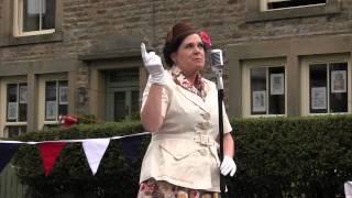 Grassington 1940s Weekend 2014 Lancashire Belle [upl. by Nordek]