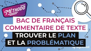 Le commentaire de texte  trouver le plan et la problématique  Méthodologie écriture  digiSchool [upl. by Odla]