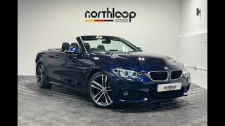 BMW 4 SERIES 20 430i GPF M Sport Convertible 2dr Petrol Auto Euro 6 ss 252 ps [upl. by Nisay]