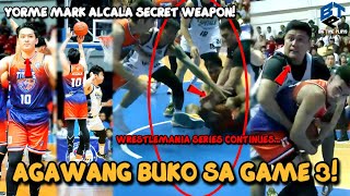 WRESTLEMANIA SERIES CONTINUES YORME ALCALA ANG SECRET WEAPON NG QUEZON PINAGLARO NA NG GAME 3 [upl. by Yetac]